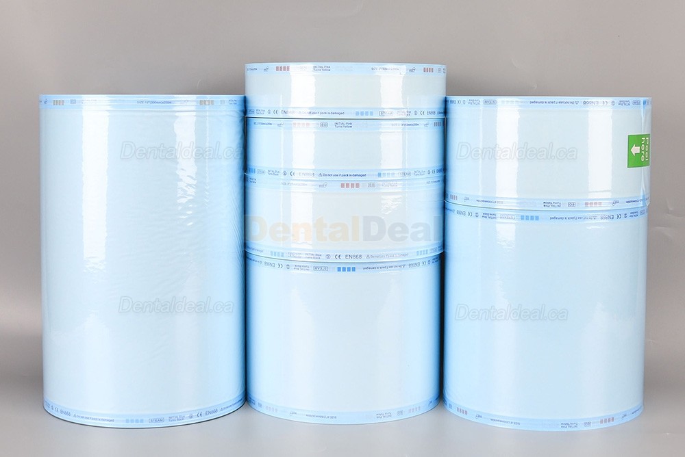 200M/Roll Dental Autoclave Sterilization Pouch for Sterilizer Sealing Machine